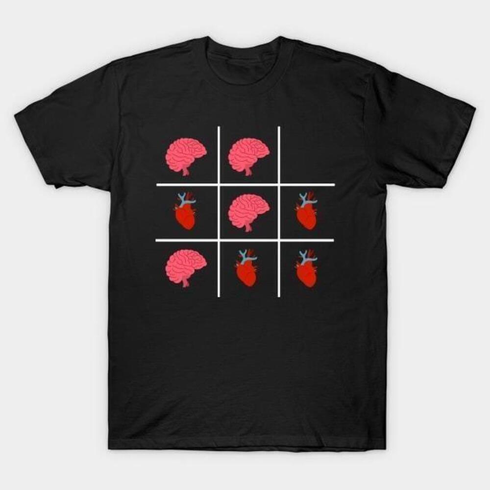 Brains And Hearts Valentines Day Tshirt